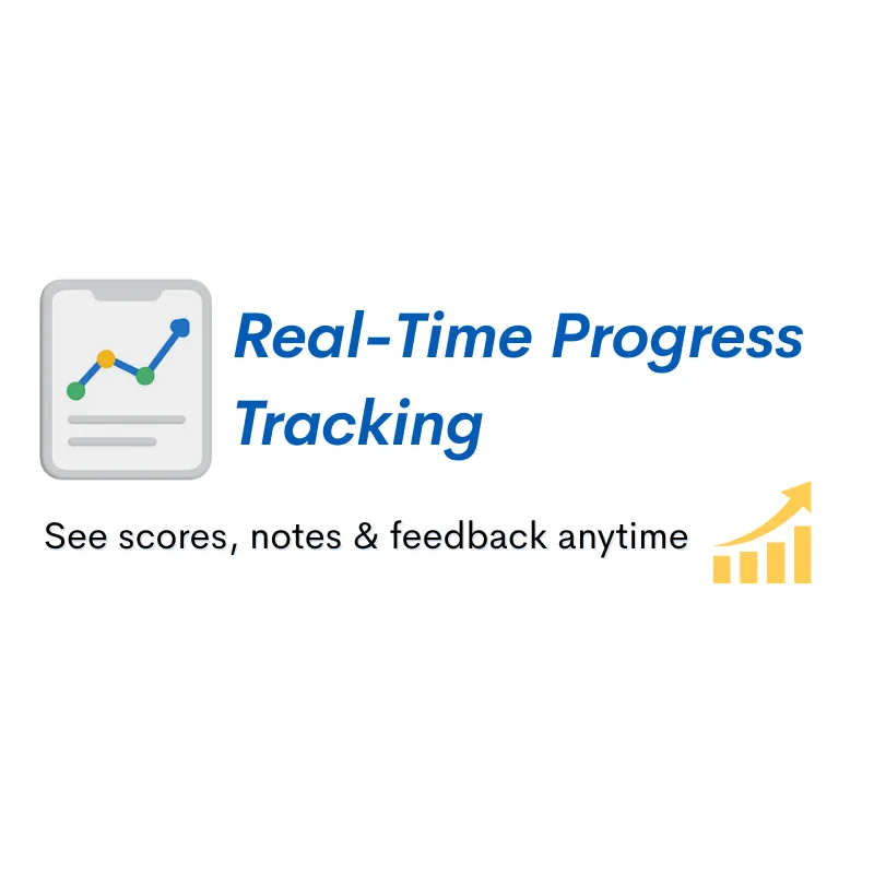 Real time progress tracking